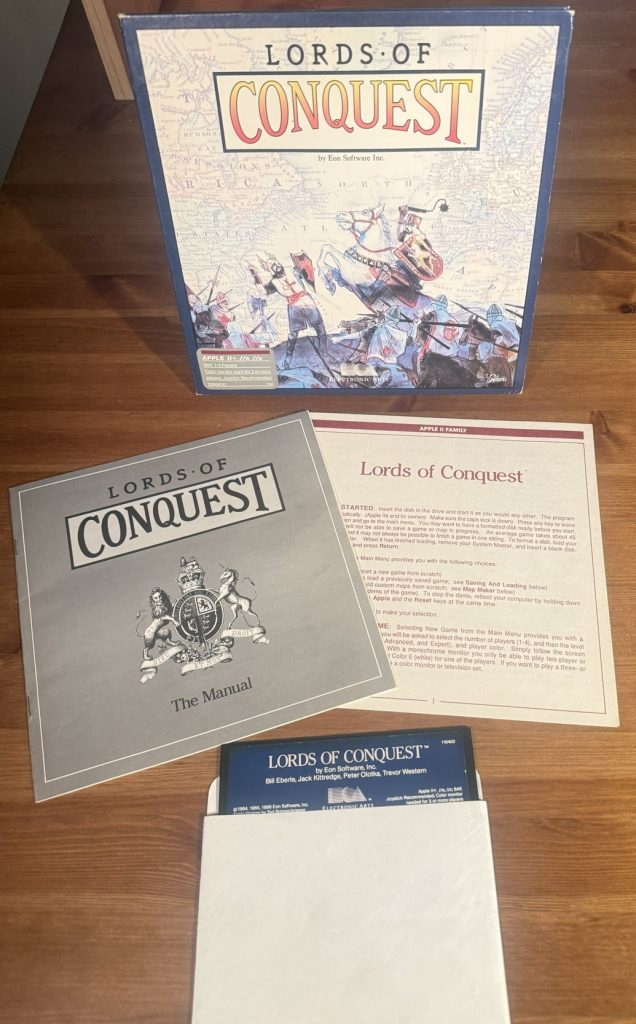 Lords of Conquest Box Contents