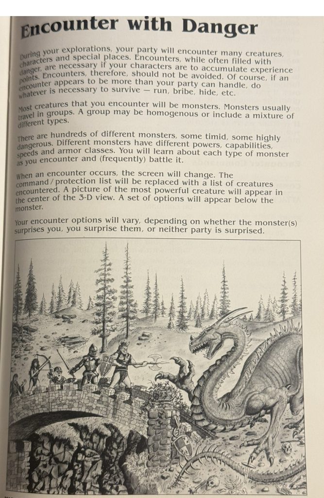 Might and Magic Gates to Another World Manual Sample 10