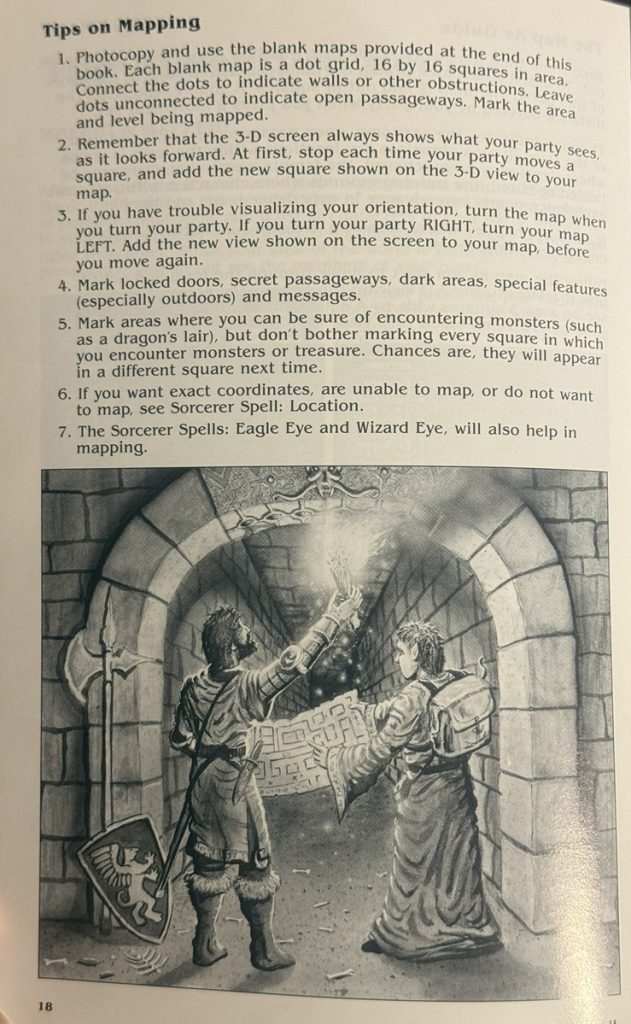 Might and Magic Gates to Another World Manual Sample 9