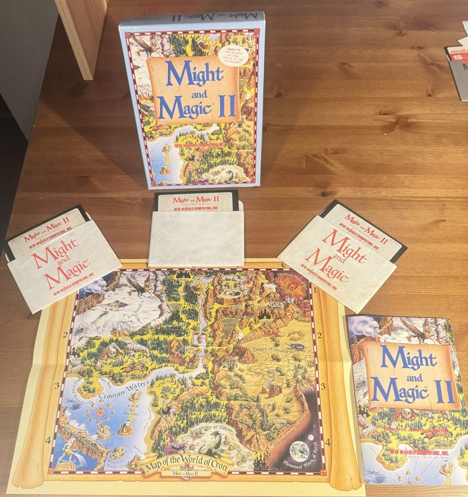 Might and Magic - Gates to Another World Box Contents