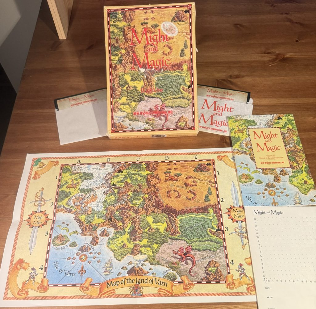Might and Magic Secret of the Inner Sanctum Box Contents
