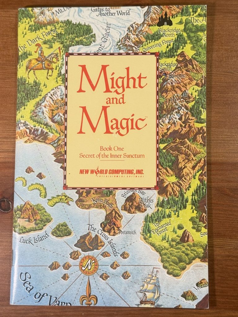 Might and Magic Secret of the Inner Sanctum Manual Front